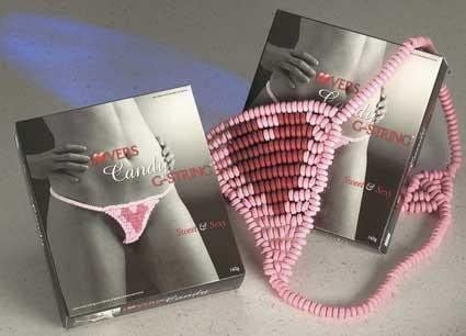 Adult Mens Edible Candy Clothing for Naughty Kinky Stag Party G String Lovers by Partypackage Ltd